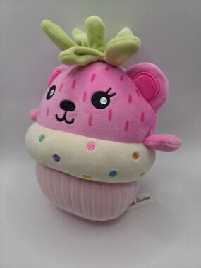 NEW Moriah Elizabeth 8" Cupcake Mystery Plush Stuffed Animal Toy - Strawbeary